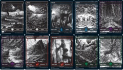 100 Innistrad: Crimson Vow Eternal Night Basic's (20 of Each)